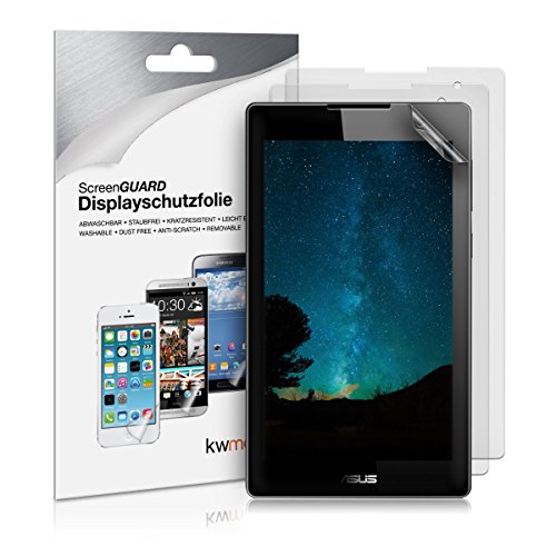 3x kwmobile Folie matt für Asus ZenPad C 7.0 (Z170C / Z170CG) Displayschutzfolie - Schutzfolie Anti-Fingerabdruck Displayschutz Displayfolie entspiegelt