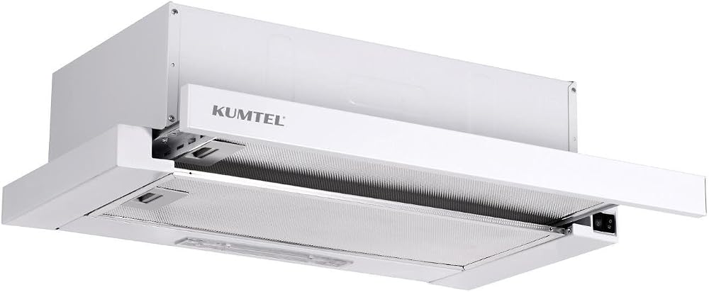 KUMTEL DS6-905W Sürgülü Aspiratör - Beyaz