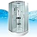 Produktbild AcquaVapore DTP8046-1012 Dusche Dampfdusche Duschtempel Duschkabine 90x90, EasyClean Versiegelung der Scheiben:Nein! +0.-EUR