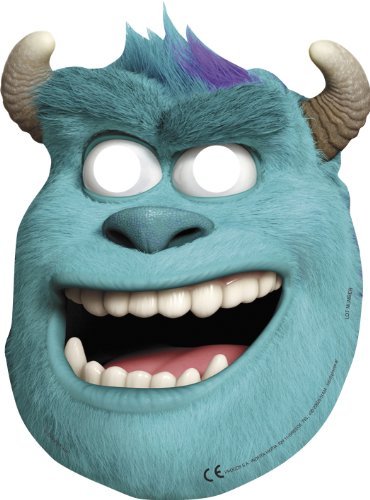 Monsters Inc Université Monsters fête Sully Masque Visage x 6