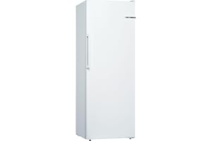 Bosch Elettrodomestici, Serie 4, Congelatore da libero posizionamento, 161 x 60 cm, Bianco, GSN29VWEP