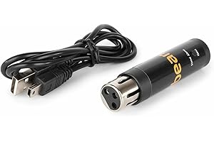 BeamZ SUSHI-DS Interface DMX avec logiciels - Contrôleur d'éclairage DMX-USB, 128 Canaux, Idéal pour Contrôler vos Jeux de Lumière en DMX depuis un Ordinateur