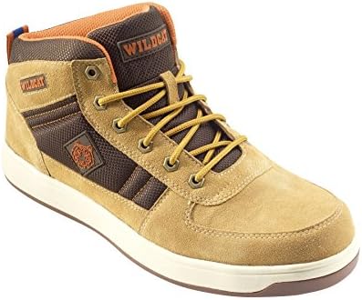 Wildcat PANTHER Honey Safety Sports Hiker Style Work Boots Steel Toe Cap and Mid Sole Protection [WILDCAT_PANTHER/H_UK10]