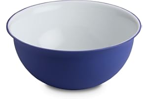 Omada Design Ensaladera de 3.5 litros, Medidas: 26.5 x h 12 cm Blanco interior, coloreado en el exterior, en plástico y antibacteriano , Adecuado para MICROONDAS e irrompible, para cocina, línea de desinfección