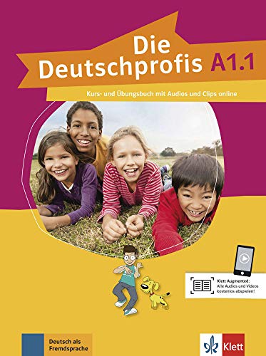 Die deutschprofis a11, libro del alumno y libro de ejercicios con audio y clips online: Kurs und Ubungsbuch A11 + Aud