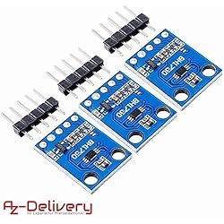 AZDelivery ⭐⭐⭐⭐⭐ 3 x GY-302 BH170 sensor de luminosidad para Arduino y Raspberry Pi
