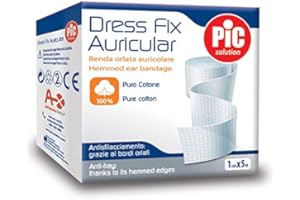 Pic Artsana Benda Orlata Garzata In Cotone 100% Auricolare 2x5 mt 1 Pezzo