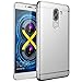 Produktbild Schutzhülle Honor 6X Hülle,3 in 1 Ultra-thin Full Body Anti-Scratch Shockproof Hard PC Case Cover with Electroplated Bumper Non-Slip Matt Skin für Huawei Honor 6X (2016) 5.5" (Silber)