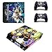 Produktbild THTB Playstation 4 Slim + 2 Controller Aufkleber Schutzfolien Set - Kingdom Hearts (2) /PS4 S