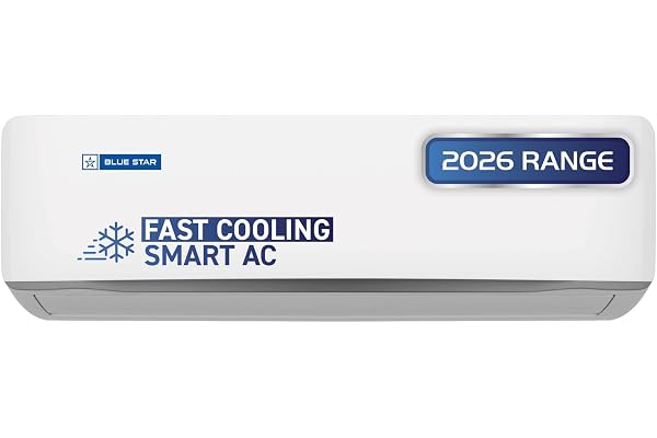 Blue Star 1.5 Ton 3 Star,New Star Rated, Wi-Fi Smart Inverter Split AC (Copper, 5 in 1 Convertible Cooling, DigiQ Hepta Senso