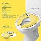 Jerrybox Faltbare Toilettensitze für Kinder/Baby, Tragbarer Reise WC Sitz, Kleinkind Töpfchen mit Aufbewahrungstüte - 2
