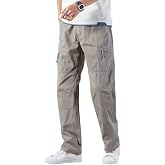 THE FEBZA Cargo for Men | Cotton cargo pants for men | Regular wear Lower for man | straight fit men cargo | Comfortable Brea