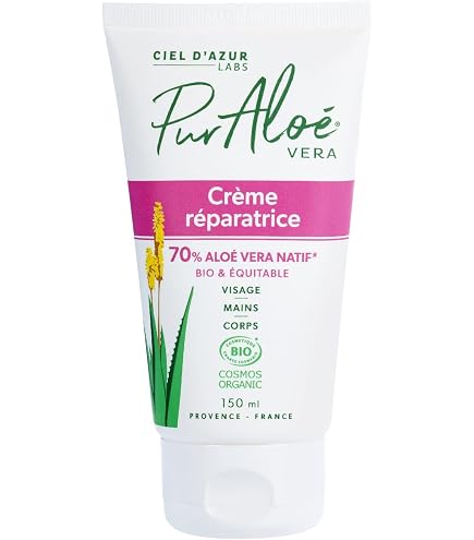 Crevil essential Crme  l'aloe vera pH neutre, 150 ml : Amazon.fr: Beaut  et Parfum