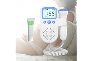 BEBAPOW Gel for Doppler Monitor, Baby Movement Monitor for Mother-to-be, Doppler Accessories for Home Use Only (Blue)