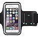 Price comparison product image Universal Water Resistant Sports Armband,iBarbe,case Bundle with Screen Protector for iPhone 7/6/6S Plus,LG G6 G5,Galaxy s8,s8 plus s7 s6 Edge,Note 5 Sport Exercise Running Pouch Key Holder (Black)