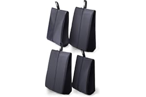 Eono Lot de 4 Sacs à Chaussures Portables résistants à l'eau de qualité supérieure pour Organisateur de Voyage pour Chaussures Anti-poussière (2M + 2L (4 Pièces))