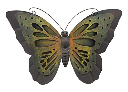 Metall-Schmetterling