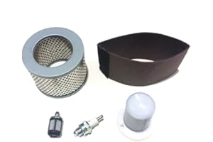 WADOY Service Kit For Stihl TS350 Disc Cutter, 3 Stage Air filters, Fuel Filter & Plug