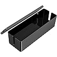 ORICO Cable Box Cable Organizer Socket Organizer Cable Storage Storage Box Charging Station Fairing, Storage Box of The Socket Strip Cable, Size: 324 x 97 x 93 mm (Black)