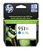 Produktbild HP 951XL Blau Original Druckerpatrone mit hoher Reichweite für HP Officejet Pro