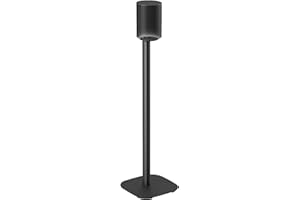 Vogel's SFS 4113 speaker floor stand for Sonos ERA 100, Cable Inlay System, Height: 32,3 inch (82 cm), Max. 11 lbs (5 kg), Black, 1 floor stand