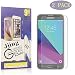 Produktbild Samsung Galaxy J3 Emerge / J3 Prime / J3 2017 Schutzfolie gehärtetem Glas,Jjing Anti-Fingerabdruck, 9H Härte, Anti-Kratzen, Gehärtetem Glas Displayschutzfolie für J3 Mission / J3 Luna Pro - 2 Pack