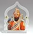 Eknoor Car Dashboard Idol- Goldplated- Guru Gobind Singh ji with japa mala (prayer beads) RS.450.00