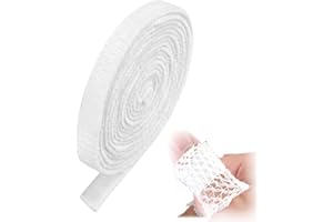 EUYKQNOI Vendaje Elástico Tubular,Vendaje de Red,Vendaje Elástico para Heridas de Red,Apósito de Malla elástica para Heridas,Red Elástica Vendaje,Vendaje Fijo,Vendaje de Gasa para Vendar Todo Tipo de