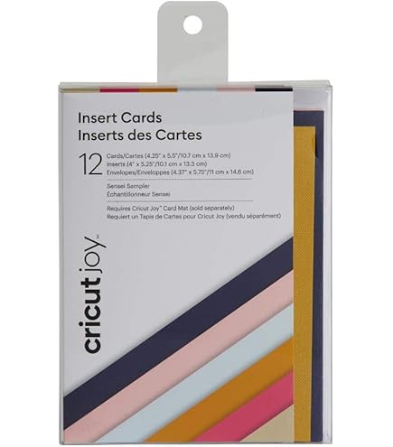 Kit Biglietti Per Cricut Joy - 12 Pack Con Carte, Inserti E Buste Per DIY - Foto 2