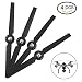 Produktbild 4 Stücke Propellerblätter für Yuneec Typhoon Q500 Q500 + Q500 4 Karat Drone Quadcopter, 2KW 2CCW Rotorblatt Sets A und B Zubehör für Yuneec Typhoon Q500 Serie Schwarz Propeller