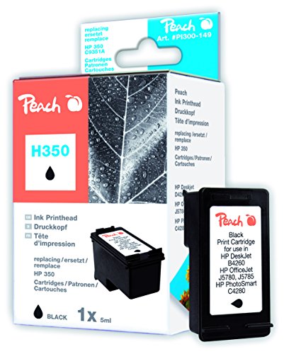 Preisvergleich Produktbild Peach Druckkopf schwarz kompatibel zu HP No. 350, HP CB335EE