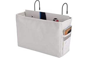 SUMNACON Hängekorb für Bett, Büro, Zuhause, Schule, Schlafsaal, Weiß