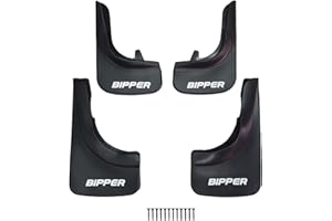 acpar Guardabarros para Peugeot Bipper delantero y trasero, kit de 4 unidades