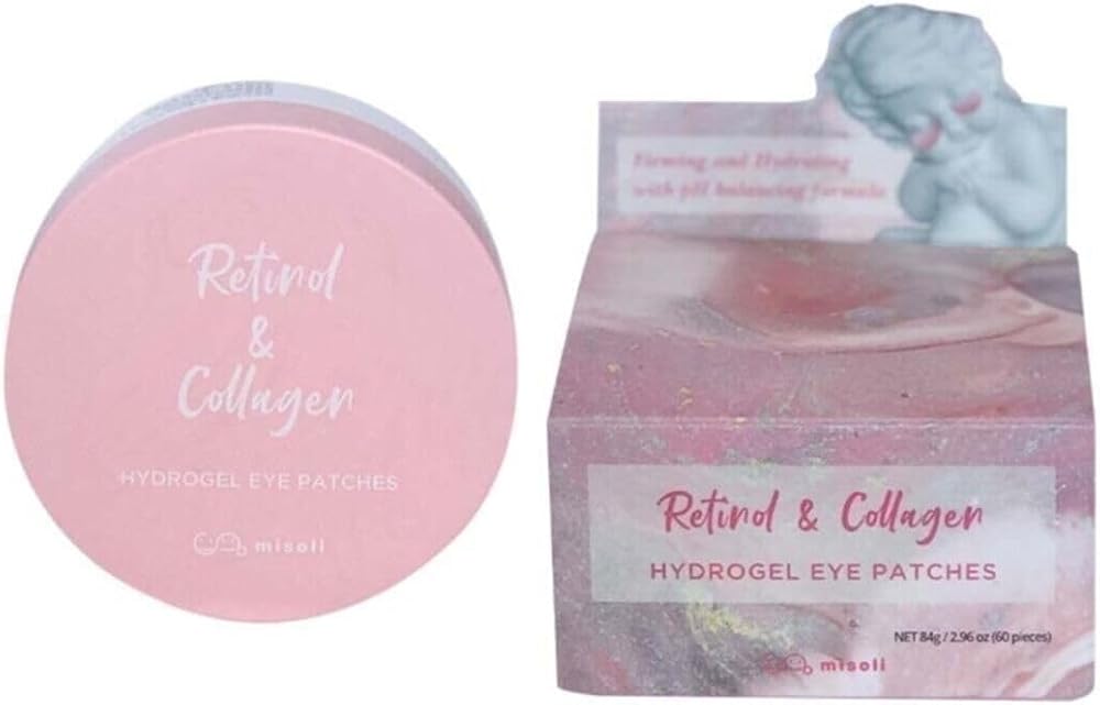 Misoli Retinol Ve Hidrolize Kolajen İçeren Göz Maskesi Eye Patch 30 Kullanımlık