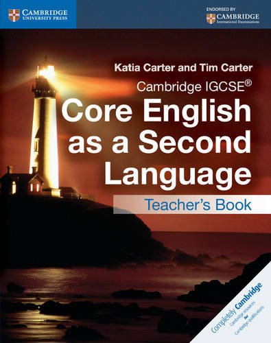 Book's Cover ofCambridge IGCSE Core English as a Second Language Teachers Book