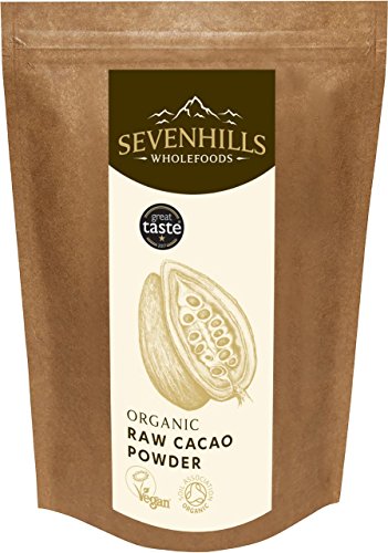 Preisvergleich Produktbild Sevenhills Wholefoods Roh Kakaopulver Bio 250g