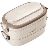 Vagonlife 1140 ML 2 Kat Paslanmaz &Ccedil;elik &Ccedil;orba Kaseli Bento Lunch Box Yeni Nesil Sefer Tası -FFLBOX10403