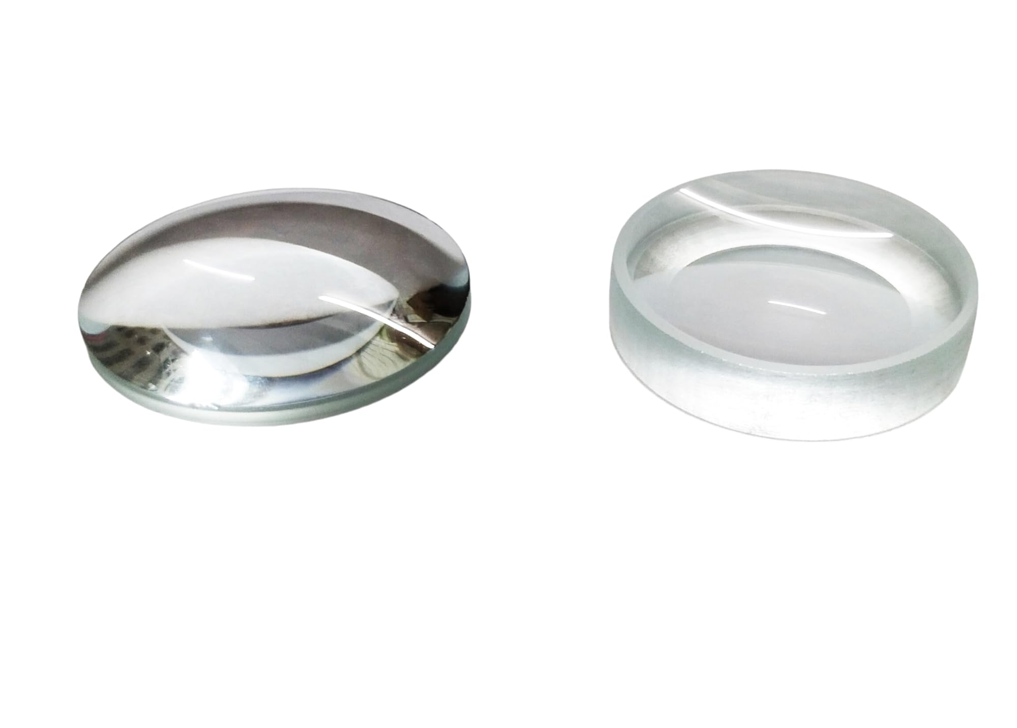 38mm Convex and concave Lens Pair, 5cm fl by Anand Traders.