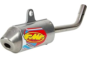 FMF Endschalldämpfer PowerCore 2 Shorty Silber Gr. Edelstahl/Aluminium/Edelstahl