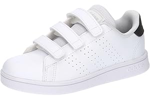adidas Mixte Enfant Advantage Lifestyle Court Hook-and-Loop Chaussures de Tennis