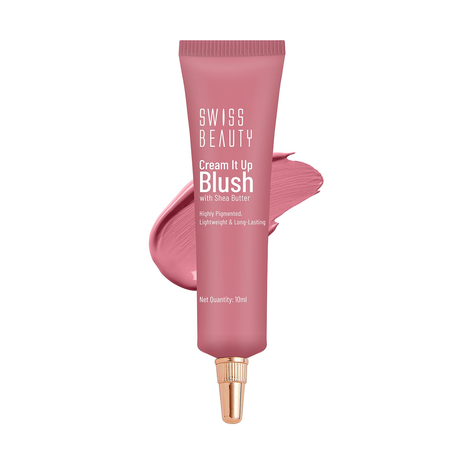 Swiss Beauty Cream It Up Blusher | Highly Pigmented | Long-lasting | Buildable & Blendable | All Skin Types | Shade- Cheek-O-
