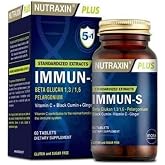 Nutraxin Immun-S Beta Glukan 1,3/1,6 200 mg 60 Tablet + Facial Cleanser Hediye, SnowCosmeticjl14