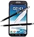 Produktbild 2x SCHWARZ tomaxx Stylus Pen - Eingabestift + Kugelschreiber für Asus PadFone 2, HTC J Butterfly, ZTE Kis Plus, HTC One X+, LG Optimus G E970, LG Nexus E960, LG Nexus E960, Apple iPad mini Wi-Fi, Handy mit Touchscreen Display…
