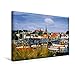 Produktbild Premium Textil-Leinwand 45 cm x 30 cm quer, Fischerhafen und Stadtansicht Flensburg | Wandbild, Bild auf Keilrahmen, Fertigbild auf echter Leinwand, Leinwanddruck (CALVENDO Orte)
