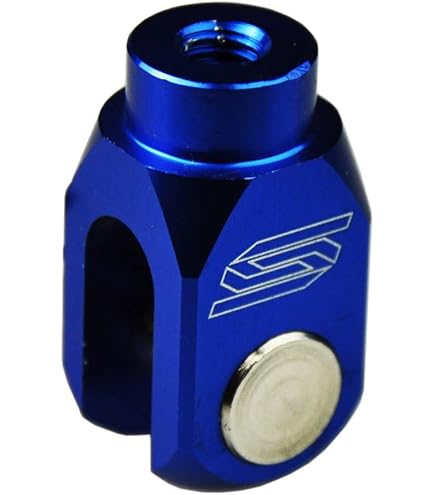 Couvercle De Maître Cylindre Bleu Mad - Compatible Yamaha YZ 125 (2001-2004) - Neuf Et Garanti 2 Ans