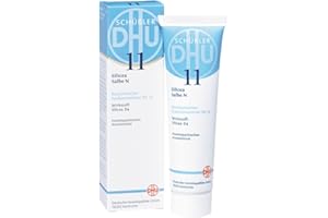 ‎DHU DHU Schüßler-Salz Nr. 11 Silicea D4 – Das Mineralsalz der Haare, der Haut und des Bindegewebes – das Original, 50 g Salbe