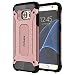 Cubix Tough Armor Slim Rugged Military-Grade Drop Tested Case Defense Shield Shock Resistant Hybrid Heavy Duty Back Cover Case for Samsung Galaxy S7 edge (Rose Gold) RS.699.00