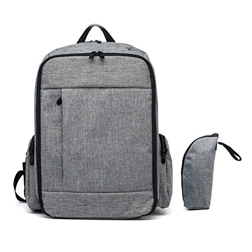 Preisvergleich Produktbild Bbway Extra große Wickeltasche, Rucksack mit Wickelauflage, als Laptop-Rucksack geeignet