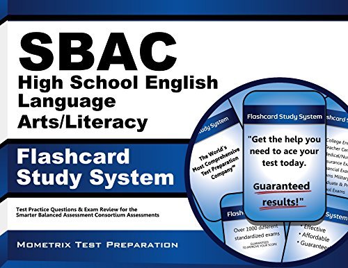 Sbac Questions Rosie Karin: SBAC High School English Language Arts/Literacy Flashcard ...