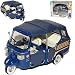 Produktbild Italeri Vespa Piaggio Ape 50 Blau 1/18 Modell Motorrad mit individiuellem Wunschkennzeichen